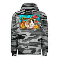 Slate Camo Guinea Pig Kid's Premium Hoodie - LillyAllenDesigns