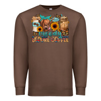 Chestnut moody before coffee Premium Sweatshirt - JahusDesignShop