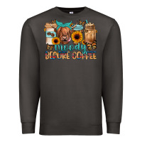 Smoke moody before coffee Premium Sweatshirt - JahusDesignShop