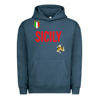 Pigment Midnight Navy sicily Urban Hoodie - baoMotion