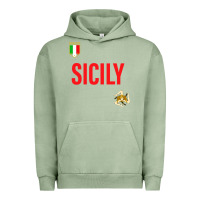 Pigment Oil Green sicily Urban Hoodie - baoMotion