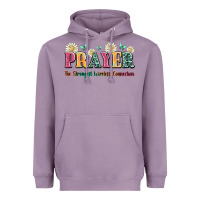 Lavender prayer the strongest wireless connection Heavyweight Hoodie - JahusDesignShop