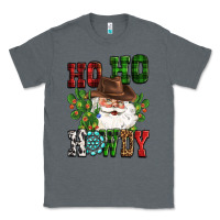 Charcoal Heather ho ho howdy santa Classic Tee - CowGirlArtShop