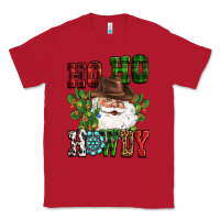 Red ho ho howdy santa Classic Tee - CowGirlArtShop
