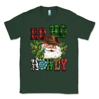 Sports Green ho ho howdy santa Classic Tee - CowGirlArtShop