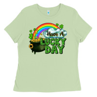 Matcha Have a lucky day Ladies Tee - CowGirlArtShop