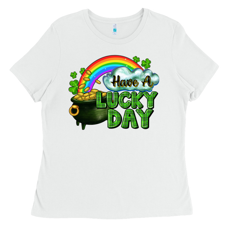 Have A Lucky Day Ladies Tee by CowGirlArtShop | Teevron