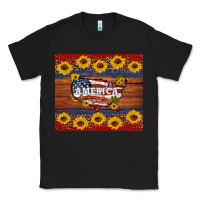 Black usa map Classic Tee - Artiststas