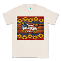 Natural usa map Classic Tee - Artiststas