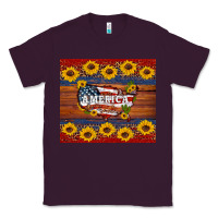 Plum usa map Classic Tee - Artiststas