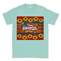 Seafoam usa map Classic Tee - Artiststas