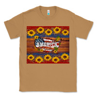 Toasted Coconut usa map Classic Tee - Artiststas