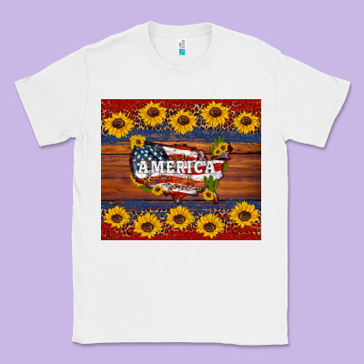 Usa Map Classic Tee Designed By Artiststas