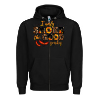 Black i only smoke the good smokes Zipper Hoodie - AdoDesignShop