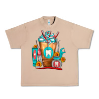 Burro Dentist Cold Drink Frappe Urban Heavy Tee - FaDigitalArtStudio