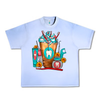 Grape Ice Dentist Cold Drink Frappe Urban Heavy Tee - FaDigitalArtStudio