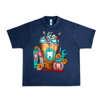 Dentist Cold Drink Frappe Urban Heavy Tee | Teevron