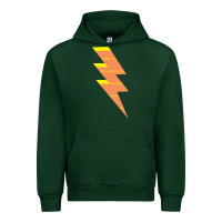 Forest Green LIGHTNING BOLT Urban Hoodie - baoMotion