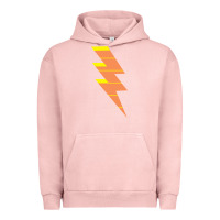 Pigment Salmon LIGHTNING BOLT Urban Hoodie - baoMotion