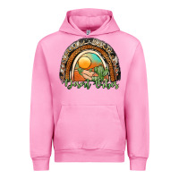Fuchsia Pink desert vibes rainbow Urban Hoodie - JahusDesignShop
