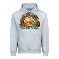 Heather Grey desert vibes rainbow Urban Hoodie - JahusDesignShop