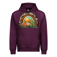 Mauve Wine desert vibes rainbow Urban Hoodie - JahusDesignShop