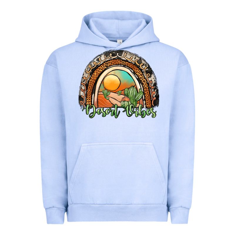 Desert Vibes Rainbow Urban Hoodie by JahusDesignShop | Teevron