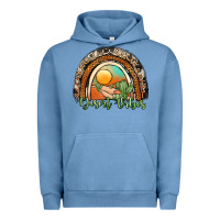 Pigment Pebble Blue desert vibes rainbow Urban Hoodie - JahusDesignShop
