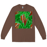 Chestnut american football thunder Long Sleeve Tee - BundleAndBundleShop