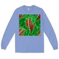 Colony Blue american football thunder Long Sleeve Tee - BundleAndBundleShop