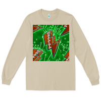 Mushroom american football thunder Long Sleeve Tee - BundleAndBundleShop