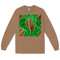 Toasted Coconut american football thunder Long Sleeve Tee - BundleAndBundleShop