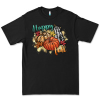 Black happy fall Premium Tee - CowGirlArtShop