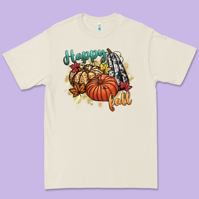 Happy Fall Premium Tee Designed By Cowgirlartshop