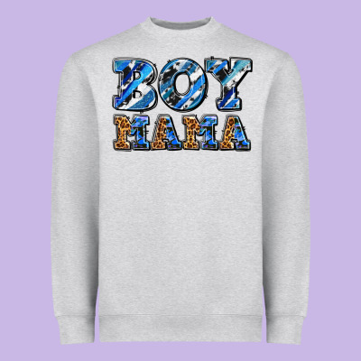 Boy Mama Heavyweight Sweatshirt Designed By Adodesignshop