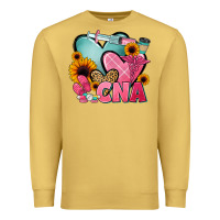 Antique Gold cna nurse Premium Sweatshirt - JahusDesignShop