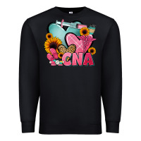 Black cna nurse Premium Sweatshirt - JahusDesignShop