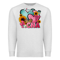 Oatmeal Heather cna nurse Premium Sweatshirt - JahusDesignShop