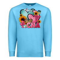 Ocean Blue cna nurse Premium Sweatshirt - JahusDesignShop