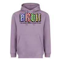 Lavender bruh the woman formerly known as mom Heavyweight Hoodie - JahusDesignShop