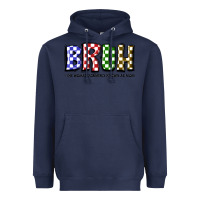 Navy bruh the woman formerly known as mom Heavyweight Hoodie - JahusDesignShop