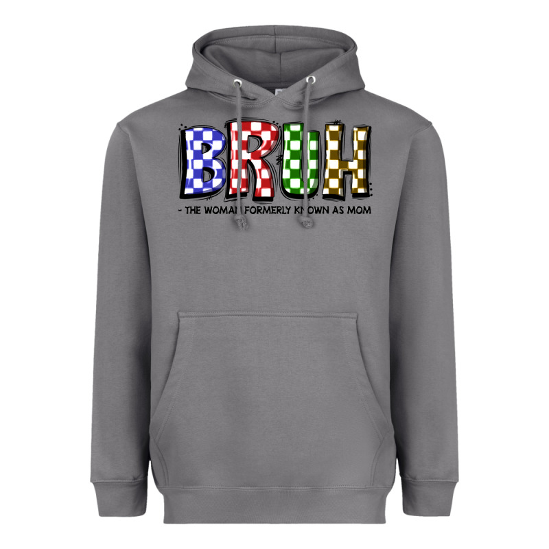 Bruh The Woman Formerly Known As Mom Heavyweight Hoodie by JahusDesignShop | Teevron