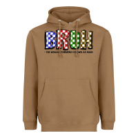 Toasted Coconut bruh the woman formerly known as mom Heavyweight Hoodie - JahusDesignShop