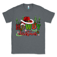 Charcoal Heather howdy christmas cowboy hat Classic Tee - CowGirlArtShop