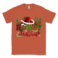 Copper howdy christmas cowboy hat Classic Tee - CowGirlArtShop