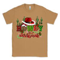 Toasted Coconut howdy christmas cowboy hat Classic Tee - CowGirlArtShop