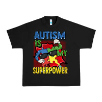 Black Autism is my superpower Autism Awareness Day Urban Heavy Tee - FaDigitalArtStudio