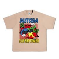 Burro Autism is my superpower Autism Awareness Day Urban Heavy Tee - FaDigitalArtStudio