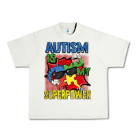 Pistachio Autism is my superpower Autism Awareness Day Urban Heavy Tee - FaDigitalArtStudio