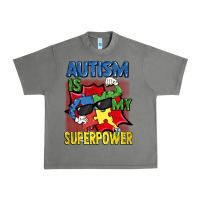 Tornado Autism is my superpower Autism Awareness Day Urban Heavy Tee - FaDigitalArtStudio